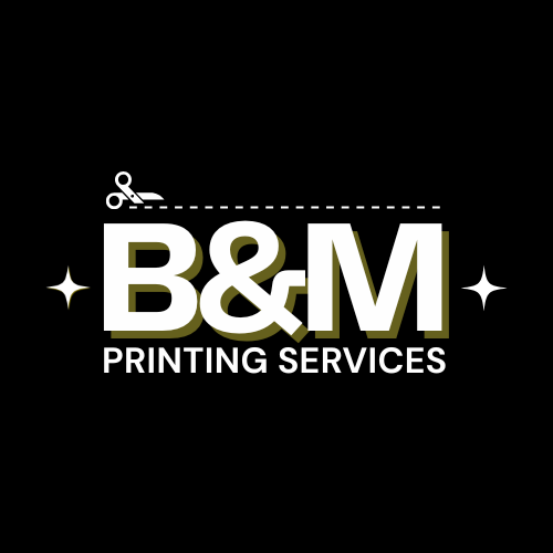 B&M Printing Services Logo